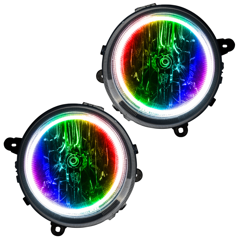 Jeep Compass Headlight Assemblies - ORACLE Lighting - ColorSHIFT w/ 2.0 Controller - `07-`16